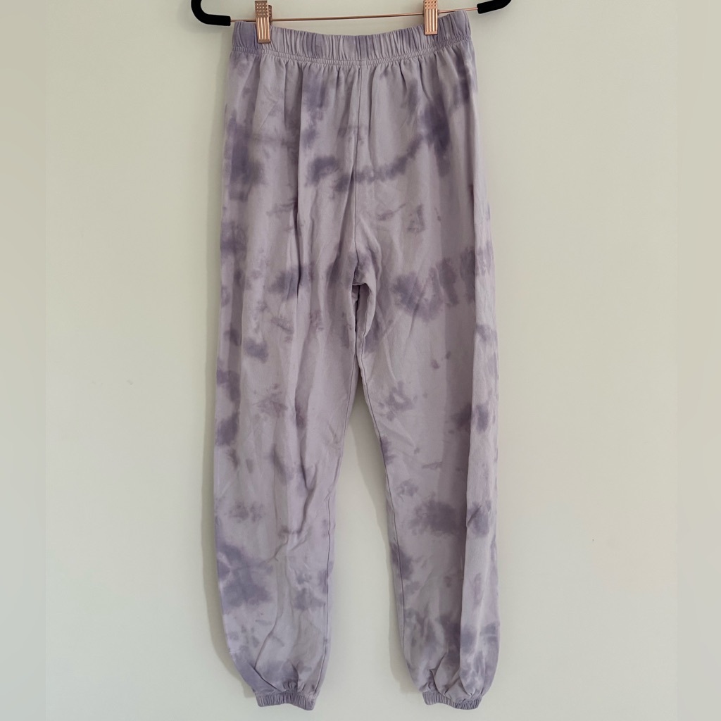 Nwot Ninety Nine Tie-Dye Sweatpants Purple